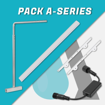 Chihiros A-Series Lighting Pack with stem and simple suspension kit - Chihiros